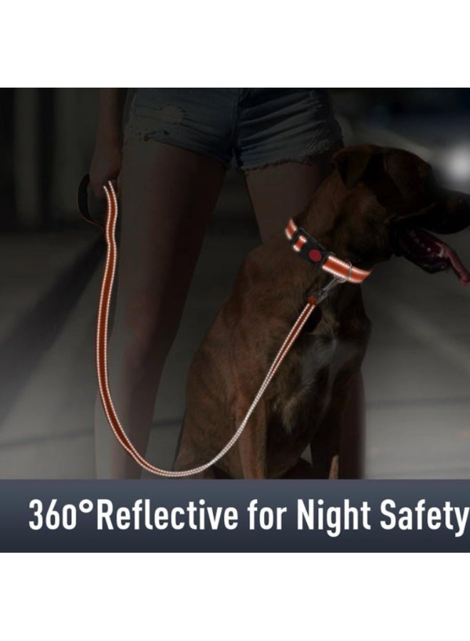 Nylon Reflective Apple Airtag Pet Tracker Anti-Lost Collar (Locator Not Included) - Image 4