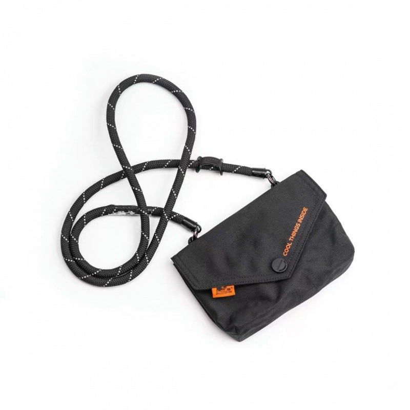 Nocoque Fashion Brand Mini Messenger Bag One Rope Dual-Use All-Match Outdoor Nylon Bag Niche Mobile Phone Pouch - Image 4