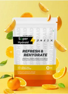 Super Super Hydraid Refresh & Hydrate Orange flavour 21gm x 10 Sachets  - Image 1