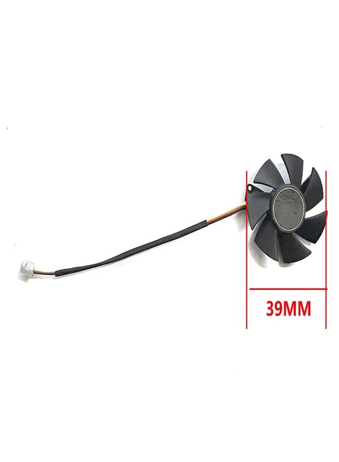 مروحة تبريد وحدة معالجة الرسومات LTANDBR FS1250-S2053A مقاس 47 مم بثلاثة دبابيس، مناسبة لبطاقات الرسومات Gigabyte GTX 1050 OC. - Image 3