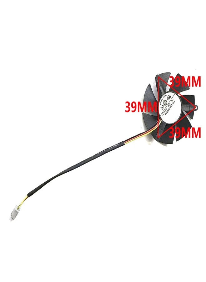 مروحة تبريد وحدة معالجة الرسومات LTANDBR FS1250-S2053A مقاس 47 مم بثلاثة دبابيس، مناسبة لبطاقات الرسومات Gigabyte GTX 1050 OC. - Image 2