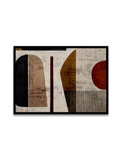 Marktna Canvas Wall Art For Wall Decoration Bohemian art Design With A Hollow Black Frame Size 120x80cm One Piece  - Image 2
