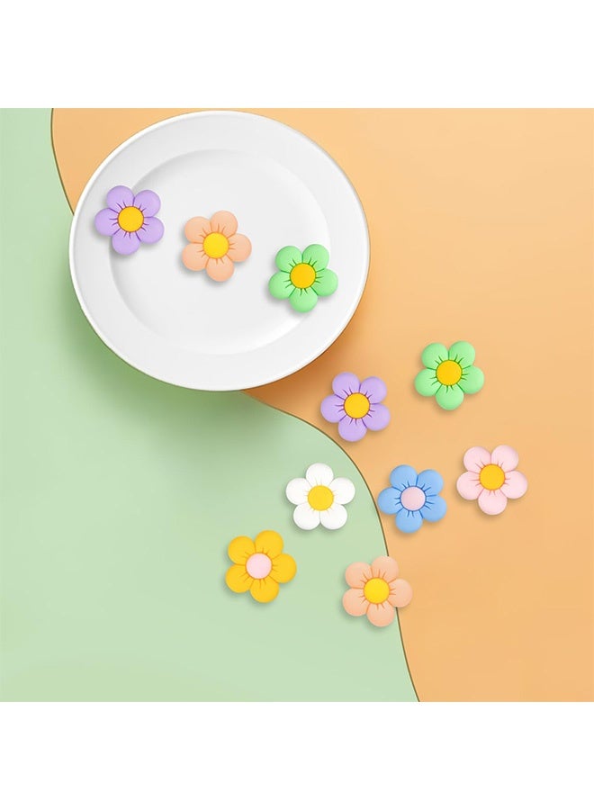 Peachjoy Flower Shoe Charms, 28 PCS Cute Croc Pins Accessories for Party Favor Birthday Gifts, Cute Daisy Shoe Charms for Girls Teens Adults - Image 5