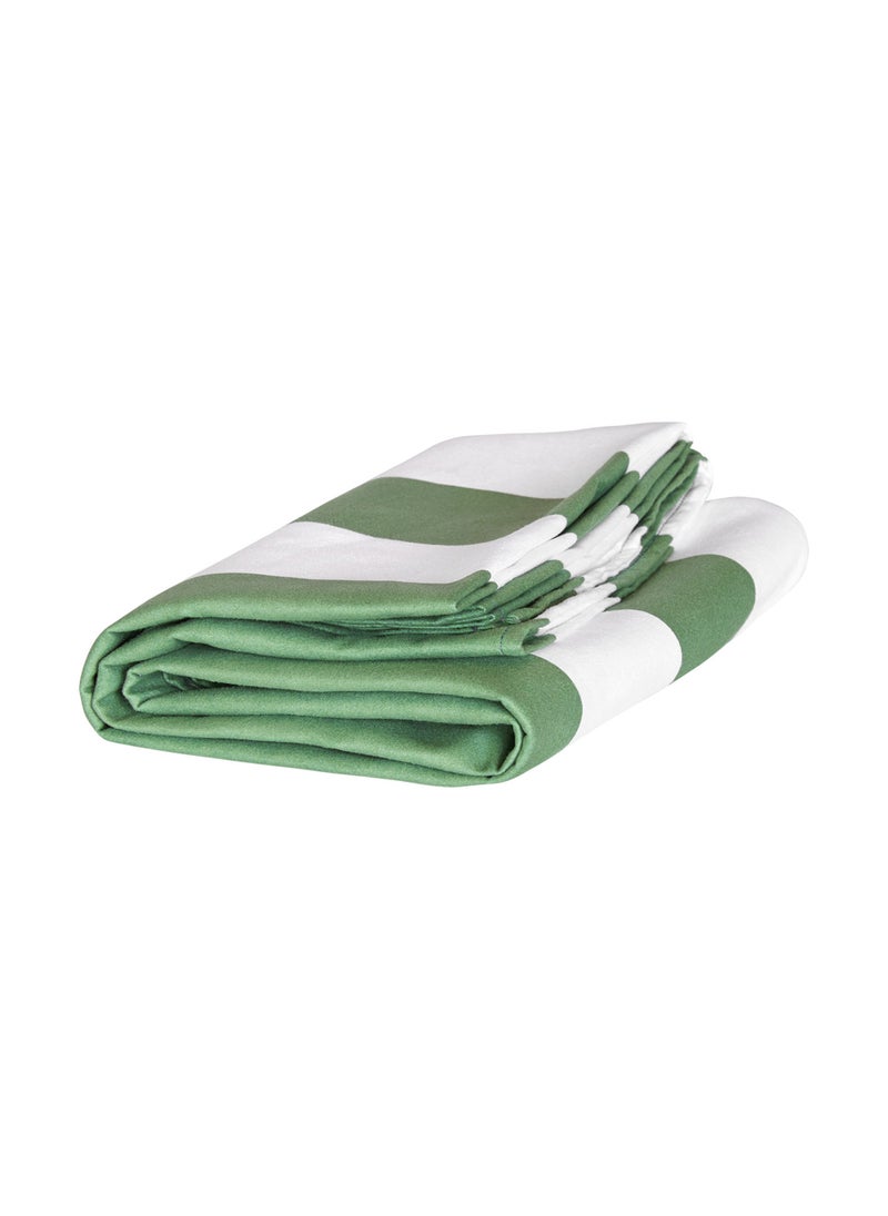 Dock & Bay Dock & Bay Beach Towel, Super Absorbent, Quick Dry, Sand Free, Compact & Lightweight, 100% Recycled Materials, Includes bag - Large (160x90cm) - CAYMAN OLIVE  - Image 4