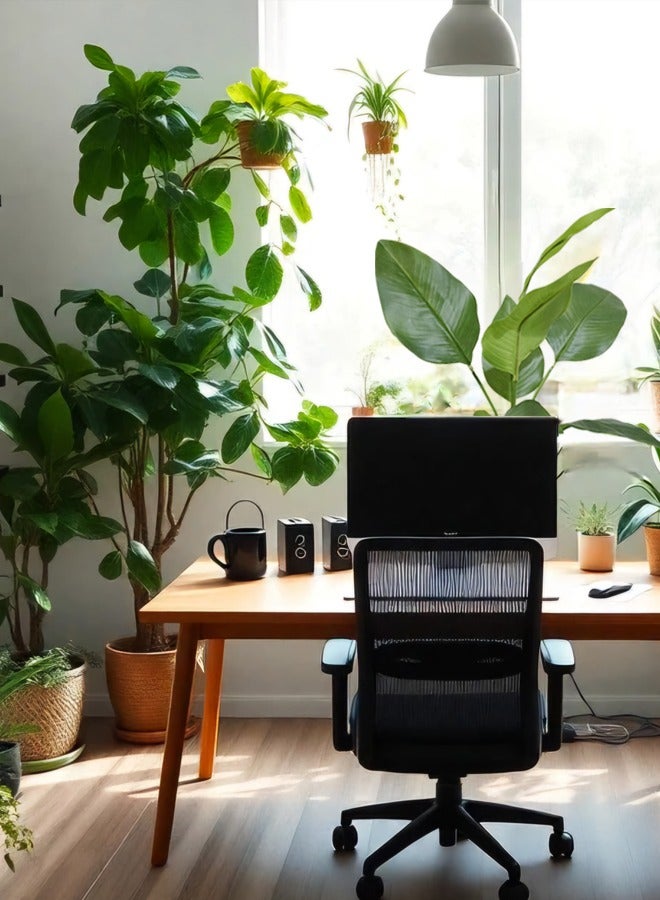 سويس كانتون نبات عصفور الجنة الاصطناعي في وعاء - ارتفاع 72 سم، تزيين استوائي حيوي، مثالي للمنزل والمكتب، خالي من الصيانة، خضرة نابضة بالحياة، أحضر أناقة الغابة إلى الداخل - Image 3