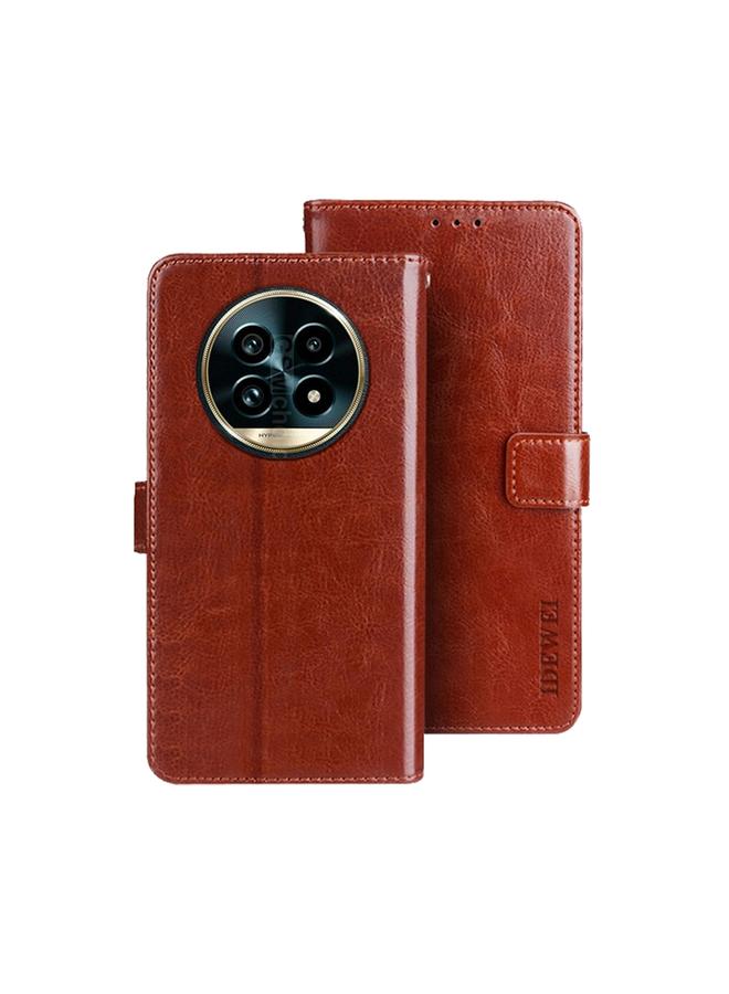 The Bros Case For Realme 13 Pro+ 5G Crazy Horse Texture Leather Phone Case