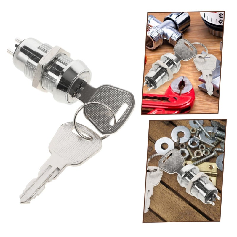 Universal Keyed Ignition Switch for Mobility Trailers Forklifts - Image 3