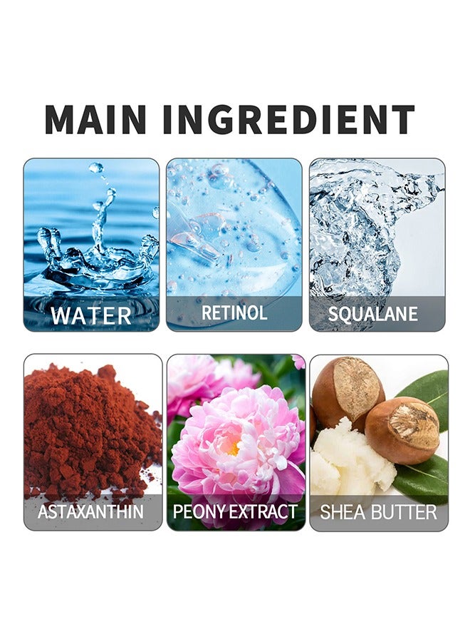 إيلهو عصا الريتينول مع الكولاجين وحمض الهيالورونيك لانتفاخ الهالات السوداء أكياس العين والخطوط الدقيقة الريتينول كريم العين عصا منير العين تحت كريم العين لمكافحة الشيخوخة تحسين بشرة العين - Image 5