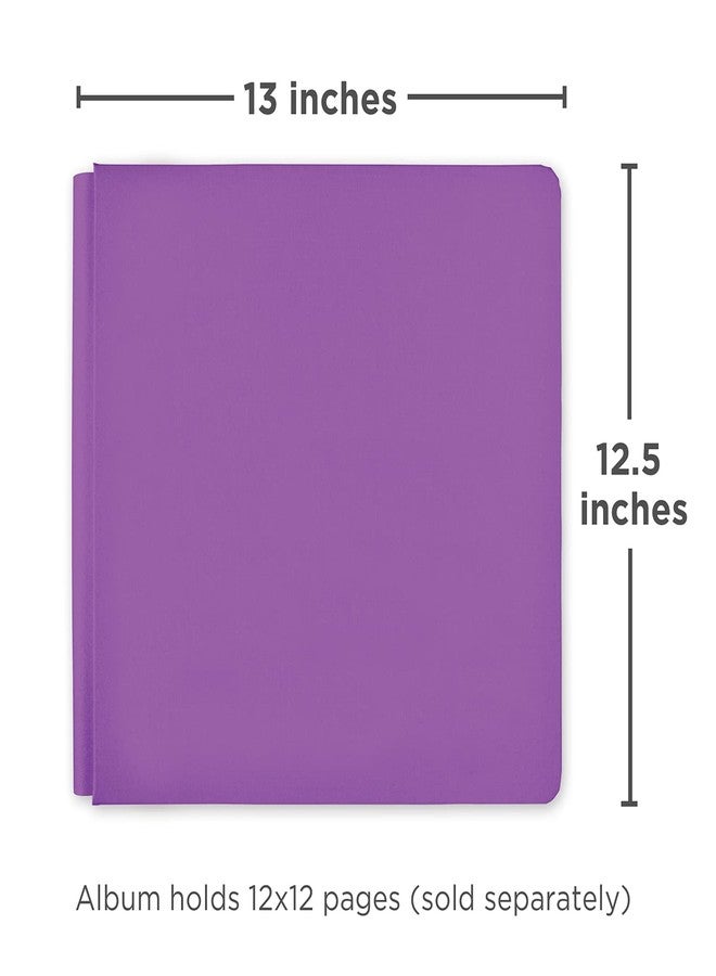 Creative Memories 12x12 Grape Purple Rainbow Rush Album Scrapbook Cover 12x12 True Size - Image 3