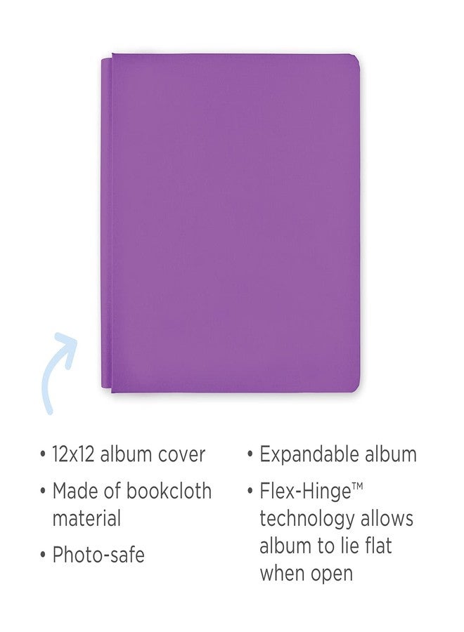 Creative Memories 12x12 Grape Purple Rainbow Rush Album Scrapbook Cover 12x12 True Size - Image 2