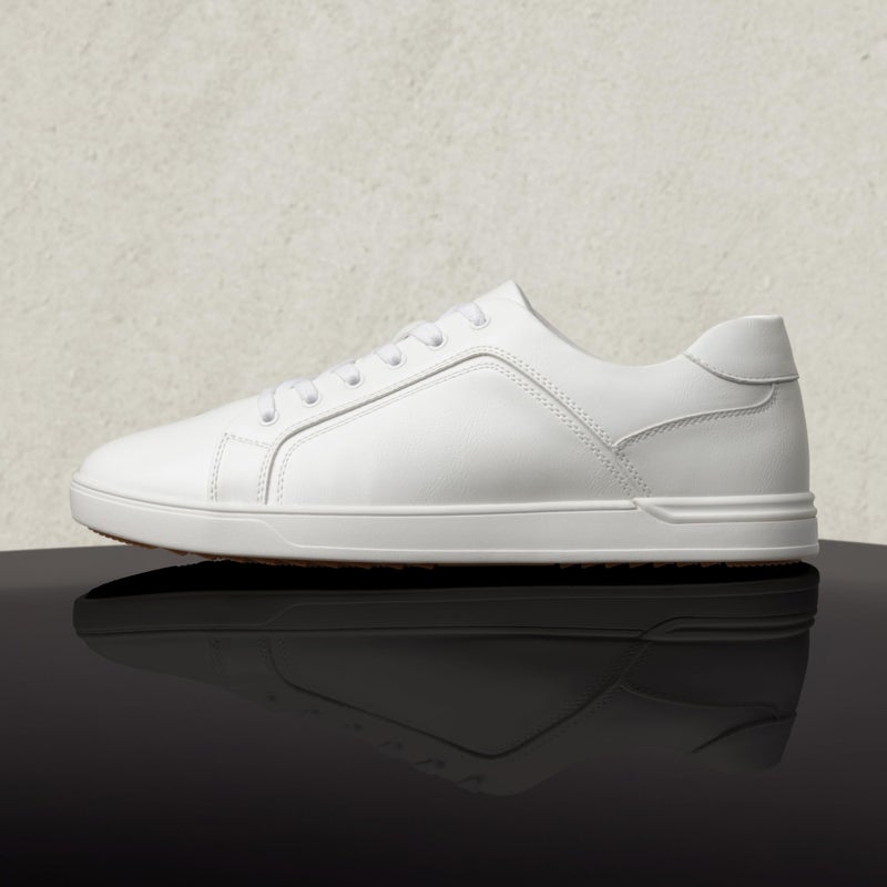 Bruno Marc Men's Casual Dress Sneakers Fashion Oxfords Skate Shoes for Men,Size 12W,White,SBFS211MWIDE - Image 4