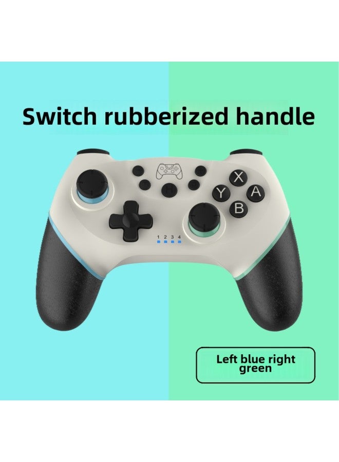 Private Model Wireless Bluetooth Game Controller Vibration 6-axis Sensing Switch Pro Handle For Digital Computer Games-Product Color:Moving Mori Left Blue Right Green - Image 1