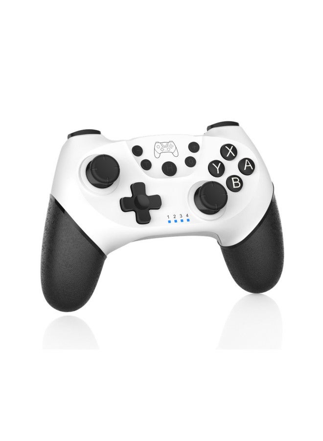 Private Model Wireless Bluetooth Game Controller Vibration 6-axis Sensing Switch Pro Handle For Digital Computer Games-Product Color:Moving Mori Left Blue Right Green - Image 3