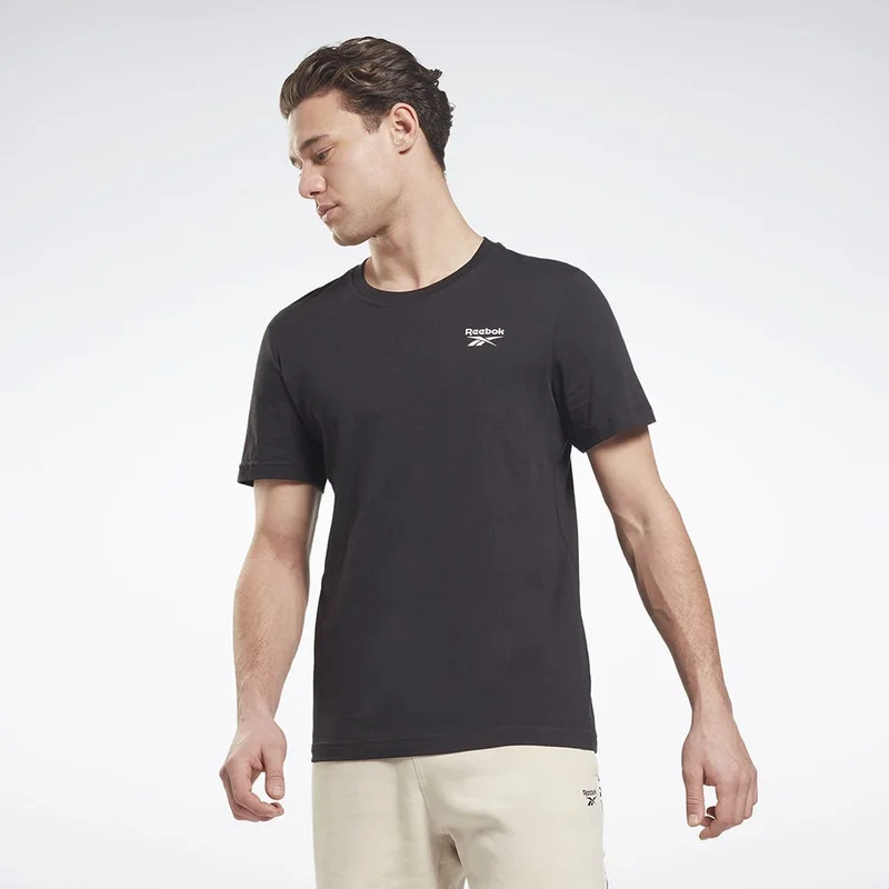Reebok Black Men's T-Shirt