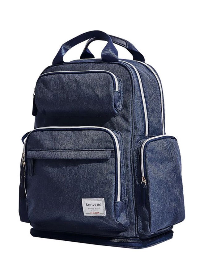 NIBEMINENT Extendable Diaper Backpack - Navy Blue  - Image 2