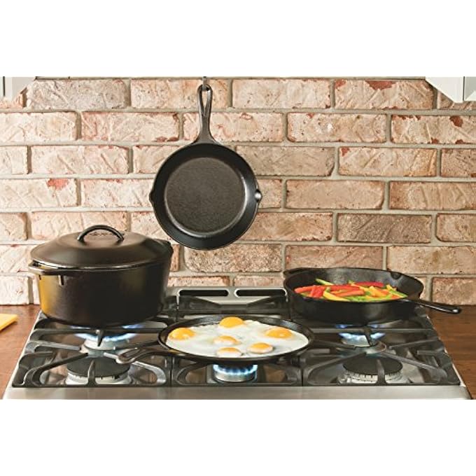 Lodge H5Ms Heat Enhanced And Seasoned Cast Iron Mini Skillet 5Inch 65 Black H3Sk - Image 5