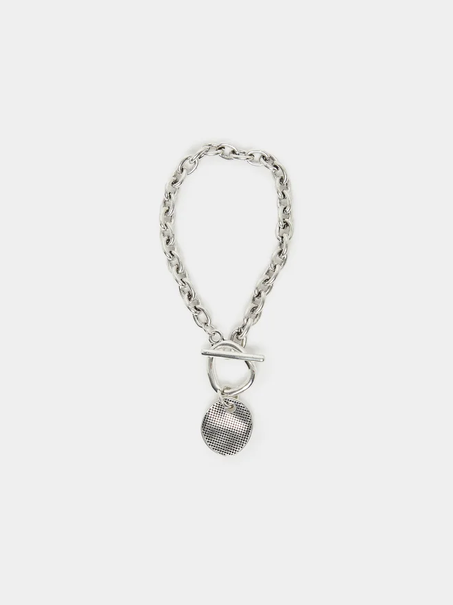 Styli Chain Charm Drop Metal Bracelet