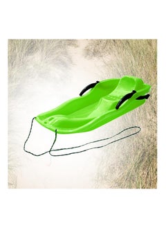 BLOOMING TIME Winter Adventure Awaits 2 Person Snow Sled with Brakes and Pull Rope for Kids and Adults Green  - Image 4