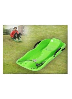 BLOOMING TIME Winter Adventure Awaits 2 Person Snow Sled with Brakes and Pull Rope for Kids and Adults Green  - Image 3