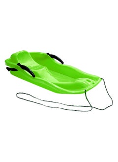 BLOOMING TIME Winter Adventure Awaits 2 Person Snow Sled with Brakes and Pull Rope for Kids and Adults Green  - Image 2
