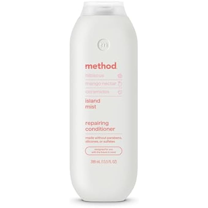 Method REPAIRING CONDITIONER, ISLAND MIST, HIBISCUS + MANGO NECTAR + PASSION FRUIT NOTES, 13.5OZ - Image 1
