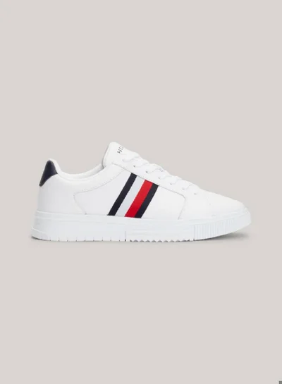 TOMMY HILFIGER Essential Leather Signature Tape Sneakers