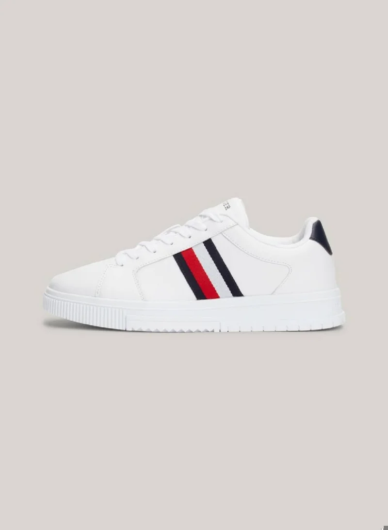 TOMMY HILFIGER Essential Leather Signature Tape Sneakers