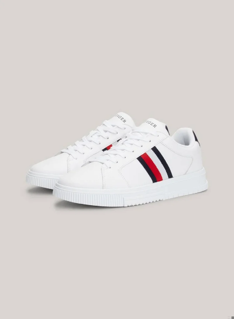 TOMMY HILFIGER Essential Leather Signature Tape Sneakers