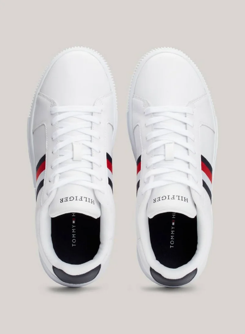 TOMMY HILFIGER Essential Leather Signature Tape Sneakers