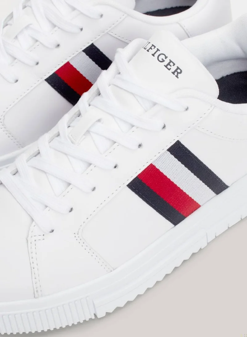 TOMMY HILFIGER Essential Leather Signature Tape Sneakers