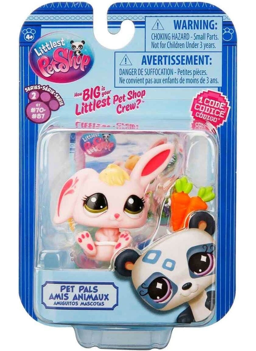 Littlest Pet Shop - Minis 1-Piece Figure Series 2 - Rabbit - 5 cm Minis - Image 1