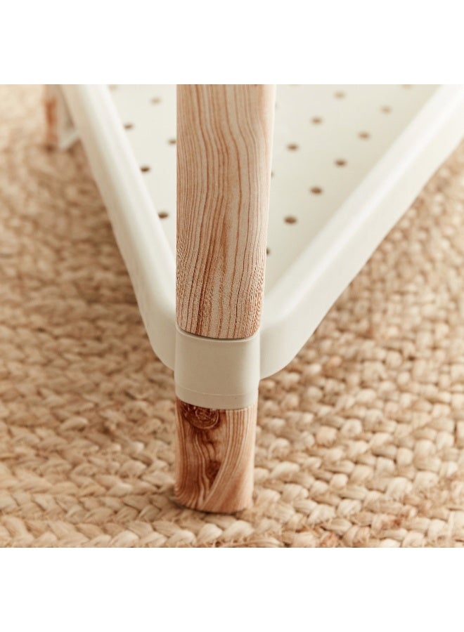 Home Box 5-Tier Nova Triangle Caddy with Wooden Finish - Image 3