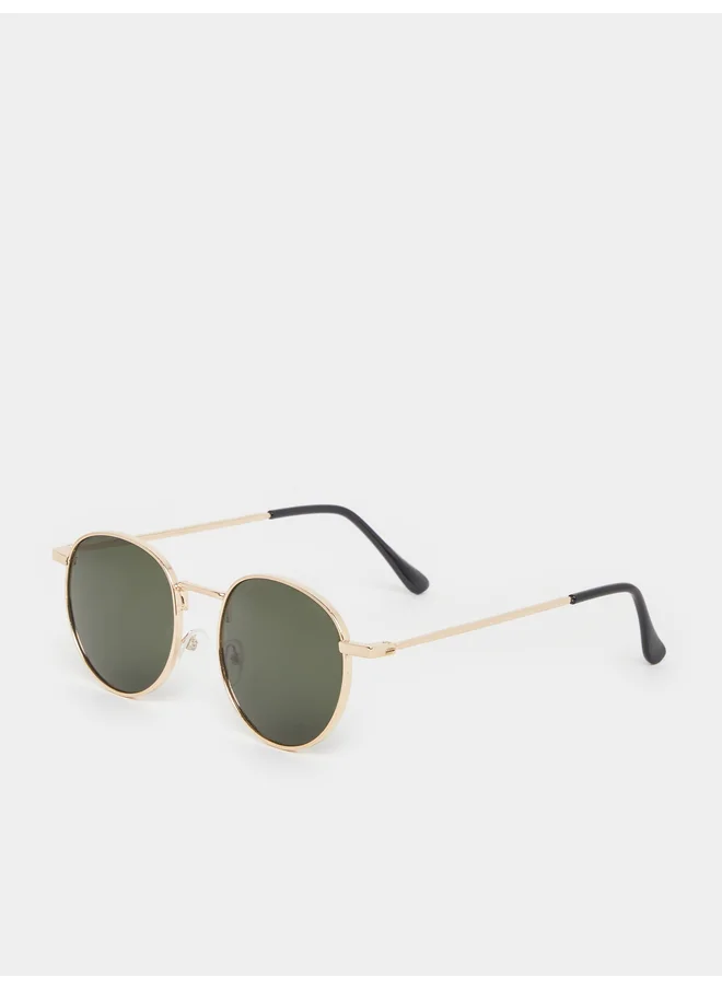 Styli Styli Round Sunglasses with Nose Pads
