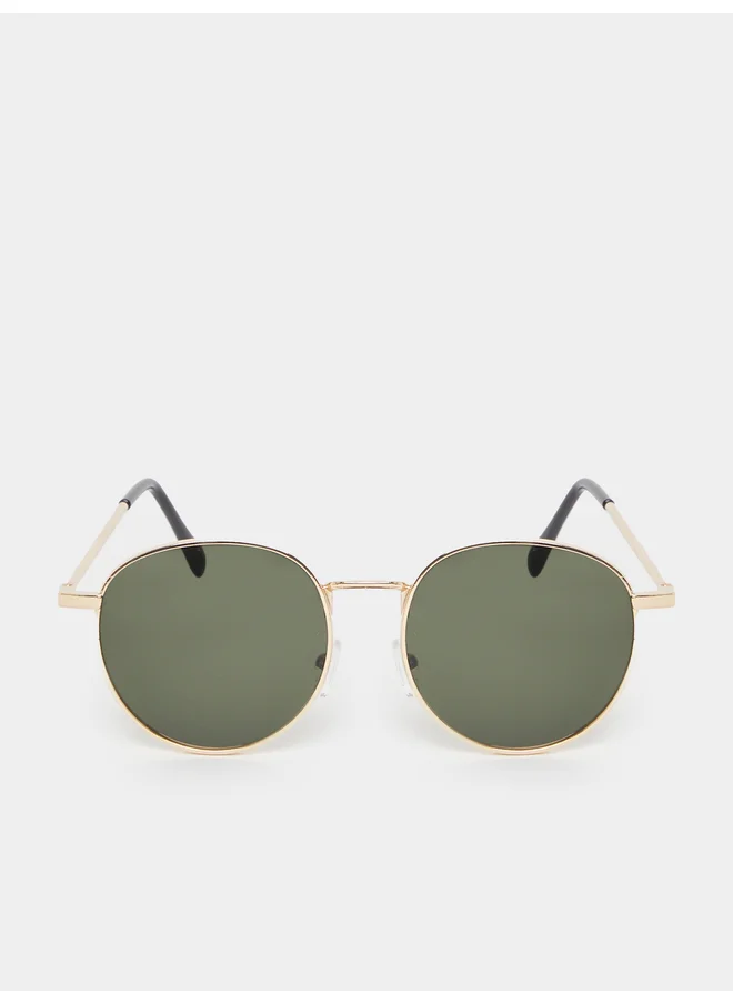 Styli Styli Round Sunglasses with Nose Pads