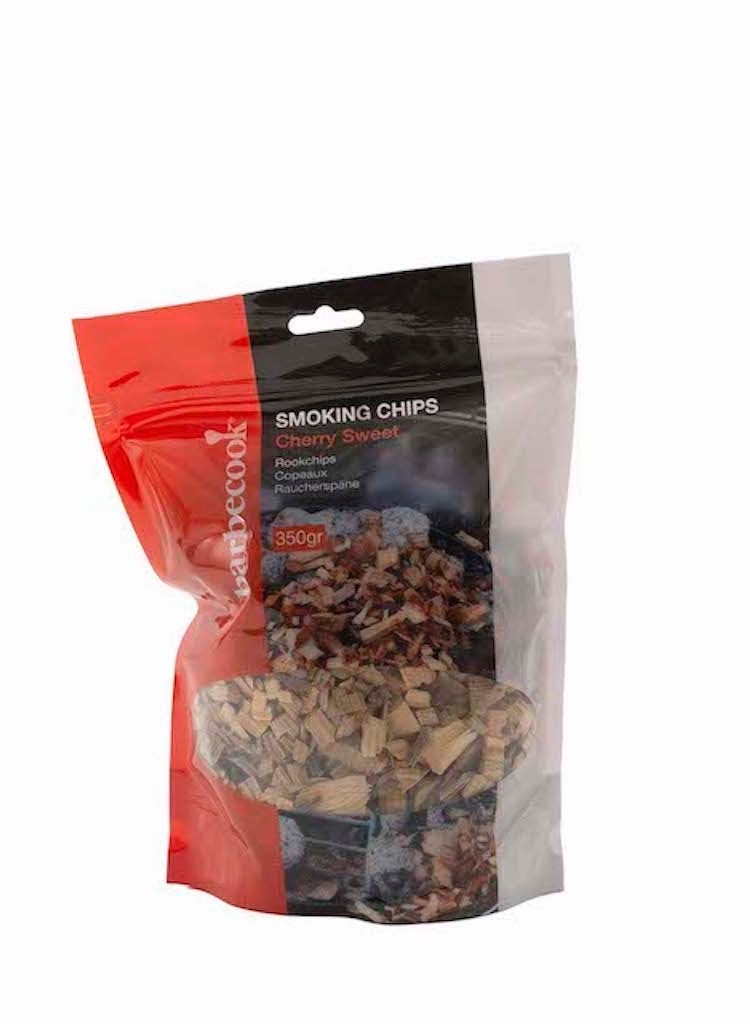 barbecook Smoking Chips Cherry Sweet ±350G (Per 6Pcs) - Image 1