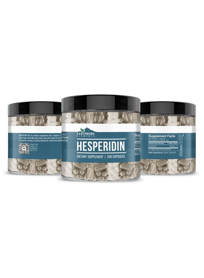 earthborn elements Hesperidin 200 Capsules, Pure & Undiluted, No Additives - Image 4
