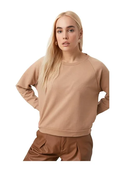 trendyol Round Neck Sweatshirt