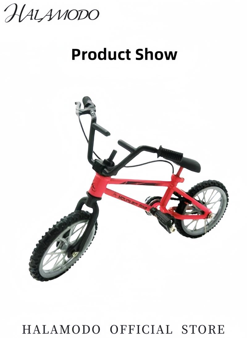 HALAMODO Kid's Mini Finger Bike with Brake Rope Mountain Bike Toys Excellent Functional Miniature Toys Finger Bicycle Bike Model Collections Creative Game Toy Gift for Boys & Girls  - Image 3