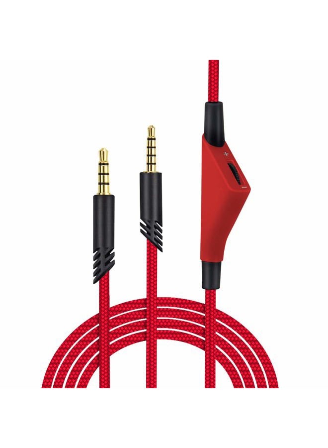 Gogoonike Replacement Astro A40 Cord Volume Control Cable, A10 Headsets Cord Audio Cable for Astro A40TR/A40/A10 Gaming Headsets, Xbox one, PS4 Controller, PC, Most Smartphones (6.5 Feet/2.0 M) - Image 1