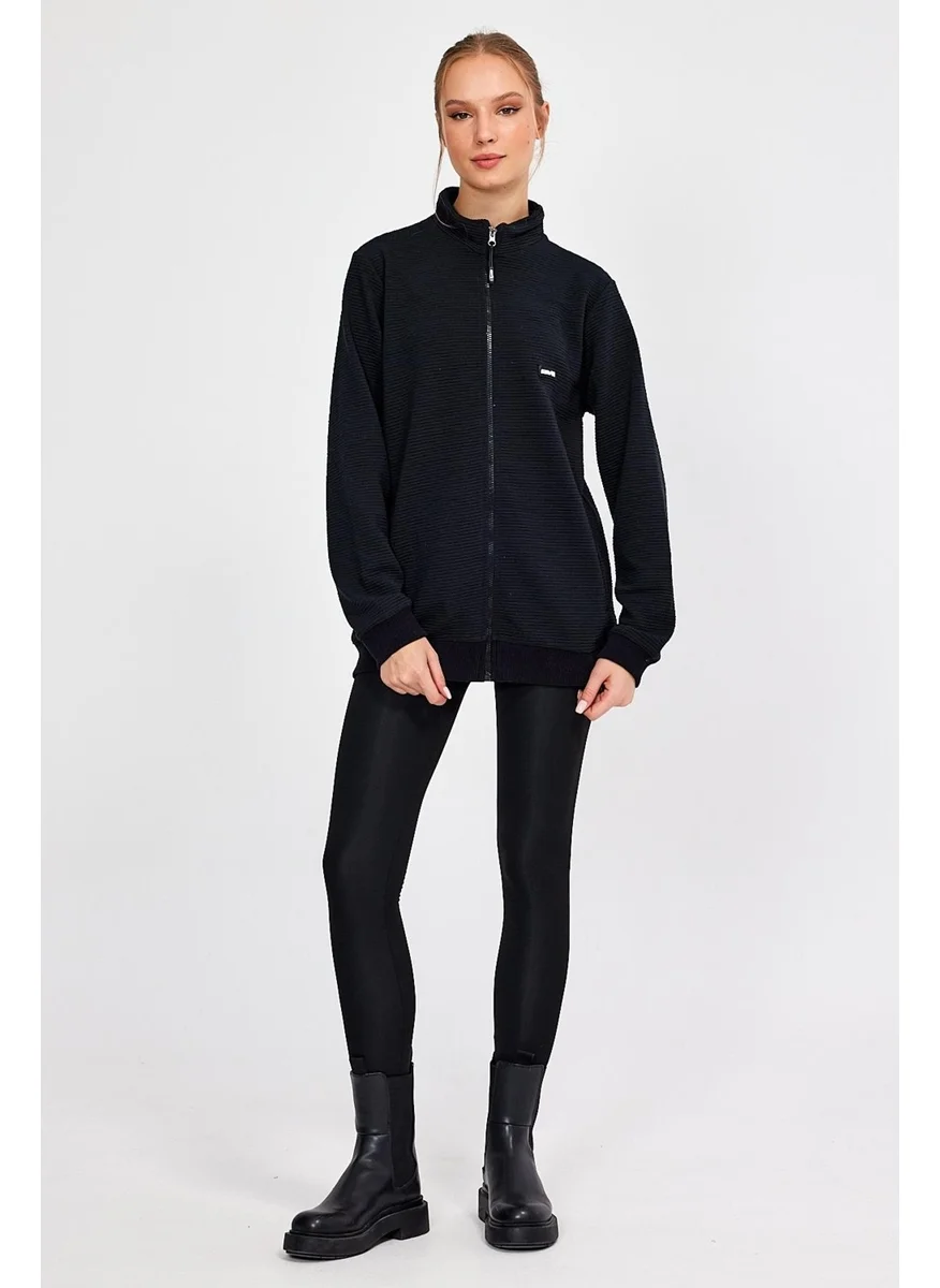 Alexandergardi Alexandergardı Unlined Oversize Thin Coat (E22-617B)