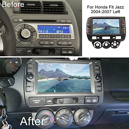 GOJOHO Android 15 Car Stereo for Honda Fit Jazz 2004-2007, 8 Inch IPS Touch Screen, 4GB+64GB, Wireless/Wired CarPlay Android Auto, DSP, GPS, Bluetooth, Backup Camera Included - Image 2