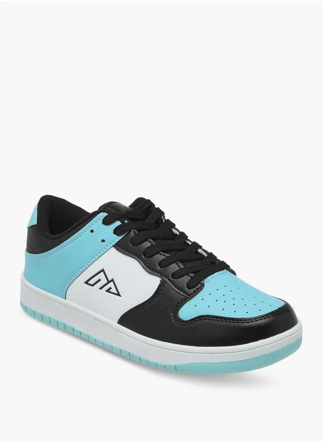 شو اكسبرس Women's Panelled Lace-Up Sneakers