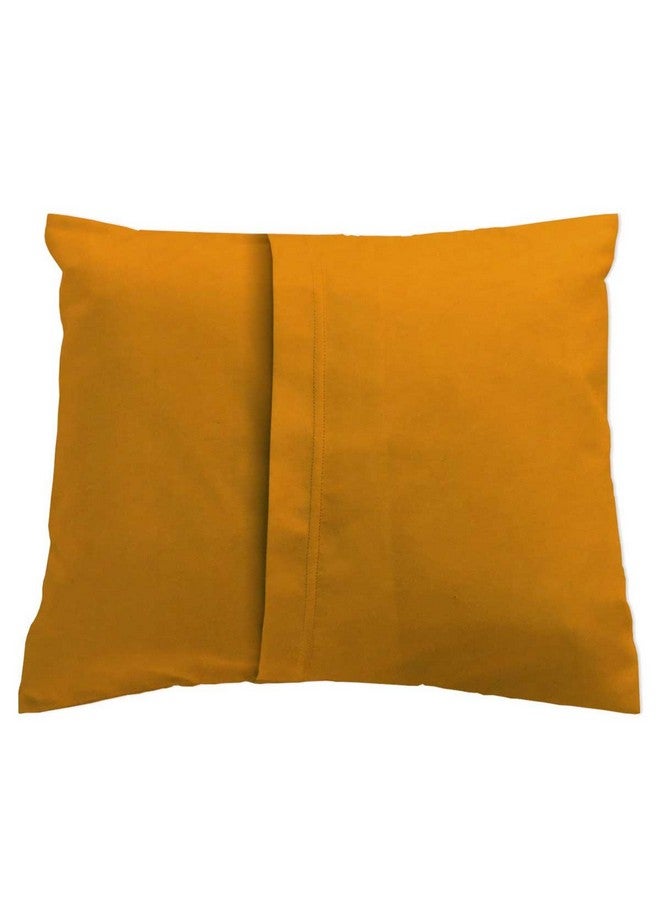 SHEETWORLD.COM SheetWorld Comfy Travel Pillow Case - 100% Soft Cotton Jersey Knit - Orange - Made in USA - Image 2