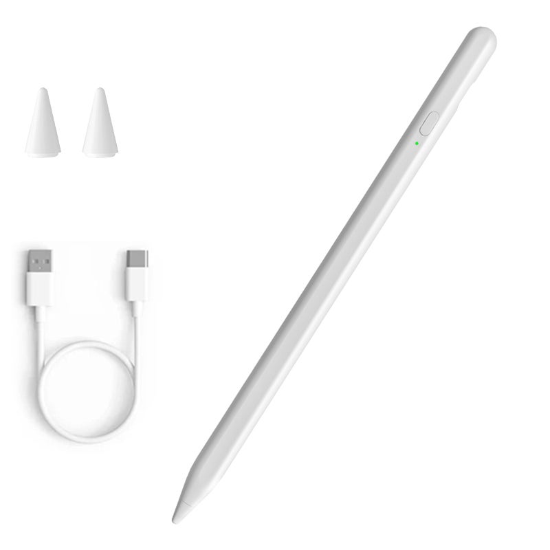 JXYHMY Stylus Pens for Touch Screens, Universal Fine Point iPad Pencil with Magnetic Adsorption Compatible with iPhone/Samsung/iPad/Android/Tablet & Other Touch Screens (White) (white32)