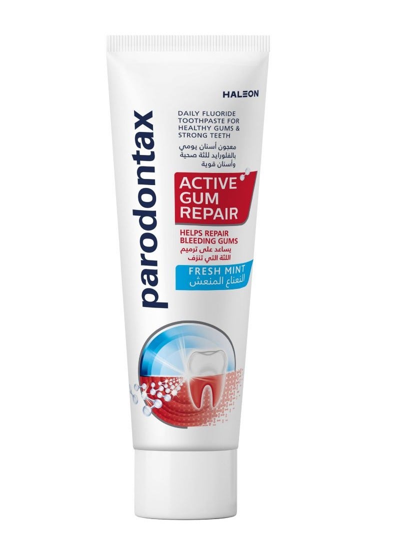 Parodontax Active Gum Repair Fresh Mint Toothpaste - Image 1