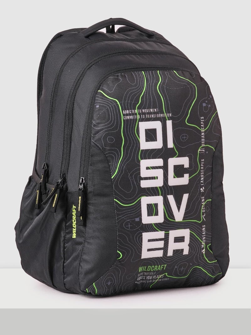 Wildcraft Atlas 45 LP Backpack-Black - Image 3