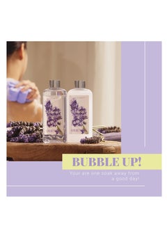BODY & EARTH Spa Gift Baskets for Women - Body & Earth 11pcs Lavender Gift Sets with Bubble Bath, Shower Gel, Body Lotion, Birthday Gifts for Women, Spa Kit for Mom Gifts, Purple Gifts  - Image 5