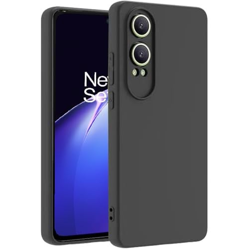 Winble Back Cover for OnePlus Nord CE 4 Lite 5G Back Cover Case - Soft Flexible Silicon, Matte Finish, Black - Image 1
