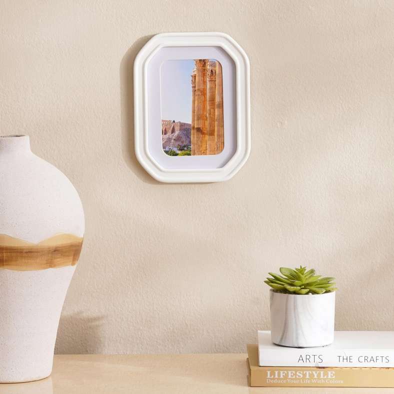 Pan Home Gardenia Photo Frame 22x17x1.2cm - White