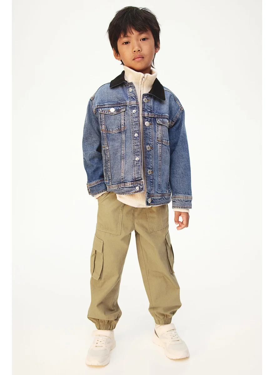 H&M Cotton Cargo Trousers